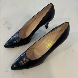 Chanel 1996 Chevreau Heels Size 39B